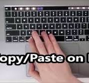 cut and paste on Mac